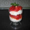 Crema de ricotta y fresones