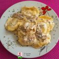 RAVIOLIS DE BERENJENA CON SALSA CARBONARA (A MI[...]