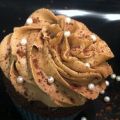 Cupcakes de chocolate y buttercream de cacao