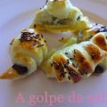 Mini Croisants de chocolate