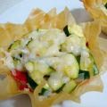TARTALETAS FILO RELLENAS DE CALABACIN