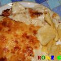 Lasaña de patatas chips