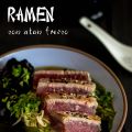 Ramen con atun fresco