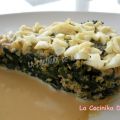 Acelgas con carne y salsa especial