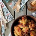 Alitas de pollo con soja y miel