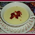CREMA DE PATATA CON CRUJIENTE DE JAMON
