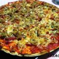 PIZZA EN HORNO A LA PIEDRA