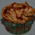 Cupcakes de plátano, chocolate y caramelo