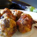 ALBONDIGAS DE CARNE Y BERENJENA