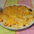 Macarrones con bechamel