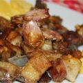 Cordero confitado al ajo