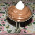 Mousse de chocolate y Baileys en licuadora