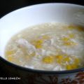 SOPA DE MAÍZ Y POLLO
