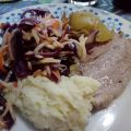 Ensalada de lombarda y zanahoria