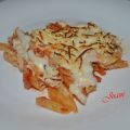 MACARRONES CON BACON GRATINADOS