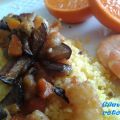 COUS COUS DE MANDARINA, CON VERDURAS Y[...]