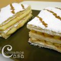 Milhojas de crema