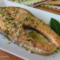 SALMÓN AL AJILLO