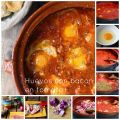 Huevos con bacon en tomate (Receta para brunch)