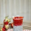 Pudding de chía con fresas