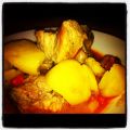 Patatas guisadas con costilla