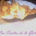 Tarta sabor Kinder Bueno sin horno