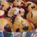 Muffins de arándanos