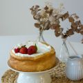Cheesecake de chocolate blanco