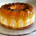 FLAN DE QUESO  Y CARAMELO.