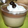 Pannacotta de café amb salsa de xocolata