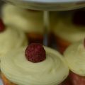 Cupcakes de limon y frambuesas