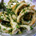 Ensalada de calamares con ajo y perejil