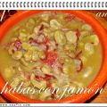 Habas con jamón