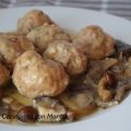 Albóndigas con setas