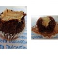 CUPCAKES CHOCOLATE CON FROSTING DE TURRON