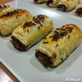 Mini napolitanas de chocolate
