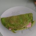 Tortilla de espinacas rellena