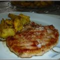 Chuletas de cerdo a la plancha con patatas[...]