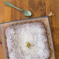Brownie de pistachos