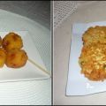 Tortitas y bolas de arroz