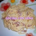 Espaguetis carbonara en Gm E