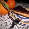 Tarta de chocolate y naranja amarga