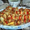 Brochetas al Estilo Oriental