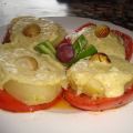 TOMATE CON PATATA Y SALSA DE CASTAÑA