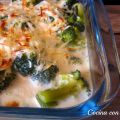 BRÓCOLI CON BECHAMEL DE CALABACÍN