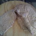 Milanesa pasada por huevo