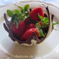Cuencos de chocolate