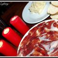 JAMÓN IBÉRICO EN UN FESTIVO PASADO POR AGUA