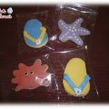 GALLETAS TEMÁTICA VERANIEGA