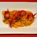 Paella mixta con carabineros